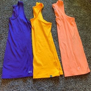 5 Under Armour tank tops